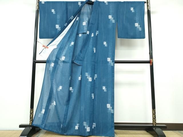 平和屋着物▽長羽織 スリーシーズン 春夏秋 塵除け 花唐草文