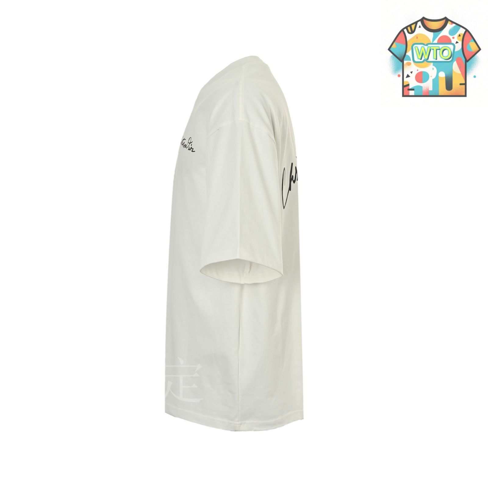11360【美品・芸能人着用モデル】Dior☆バンドロゴ シグネチャー白tシャツ 11360【美品・芸能人着用モデル】Dior☆バンドロゴ シグネチャー