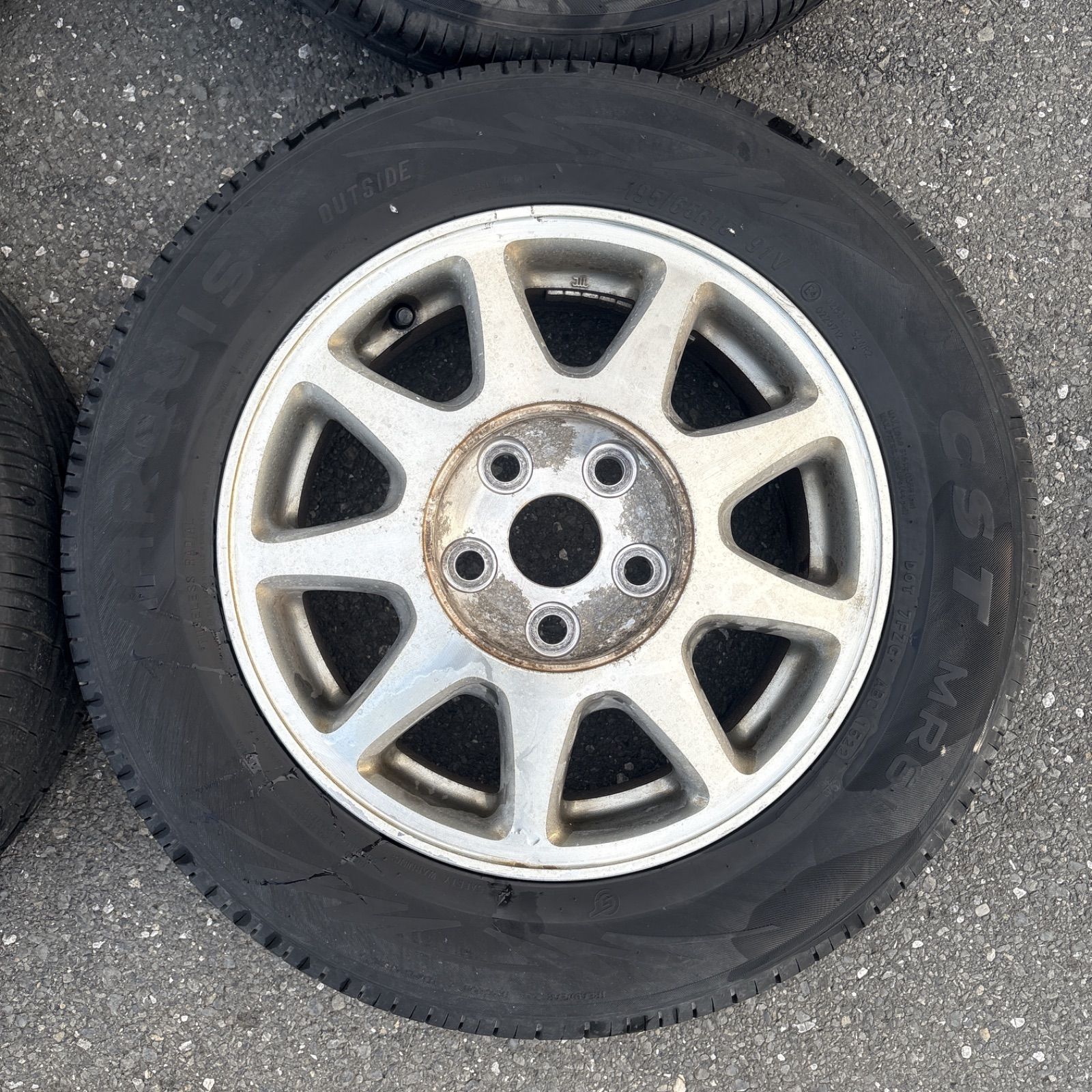 チェイサー アバンテ 純正ホイールタイヤセット 195 65R15 FFCRYSTALESIA_COM