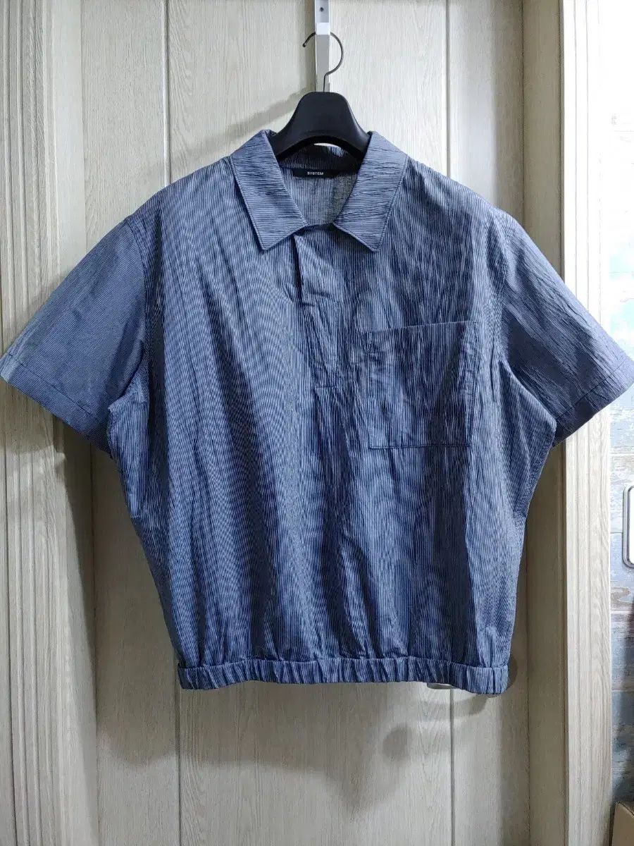 SYSTEM homme(システムオム) SYSTEM リネン カラー 半袖Tシャツ