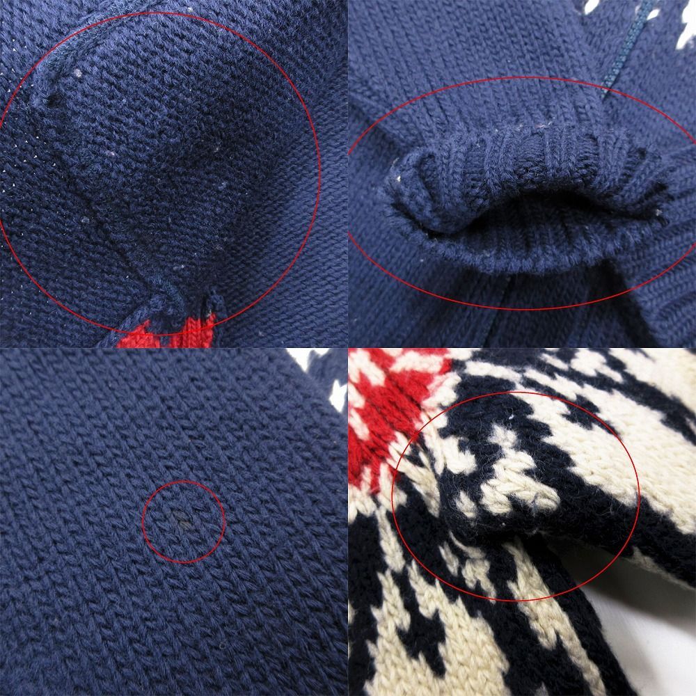 Hysteric Glamour ヒステリックグラマー カウチンニット ジャケット 