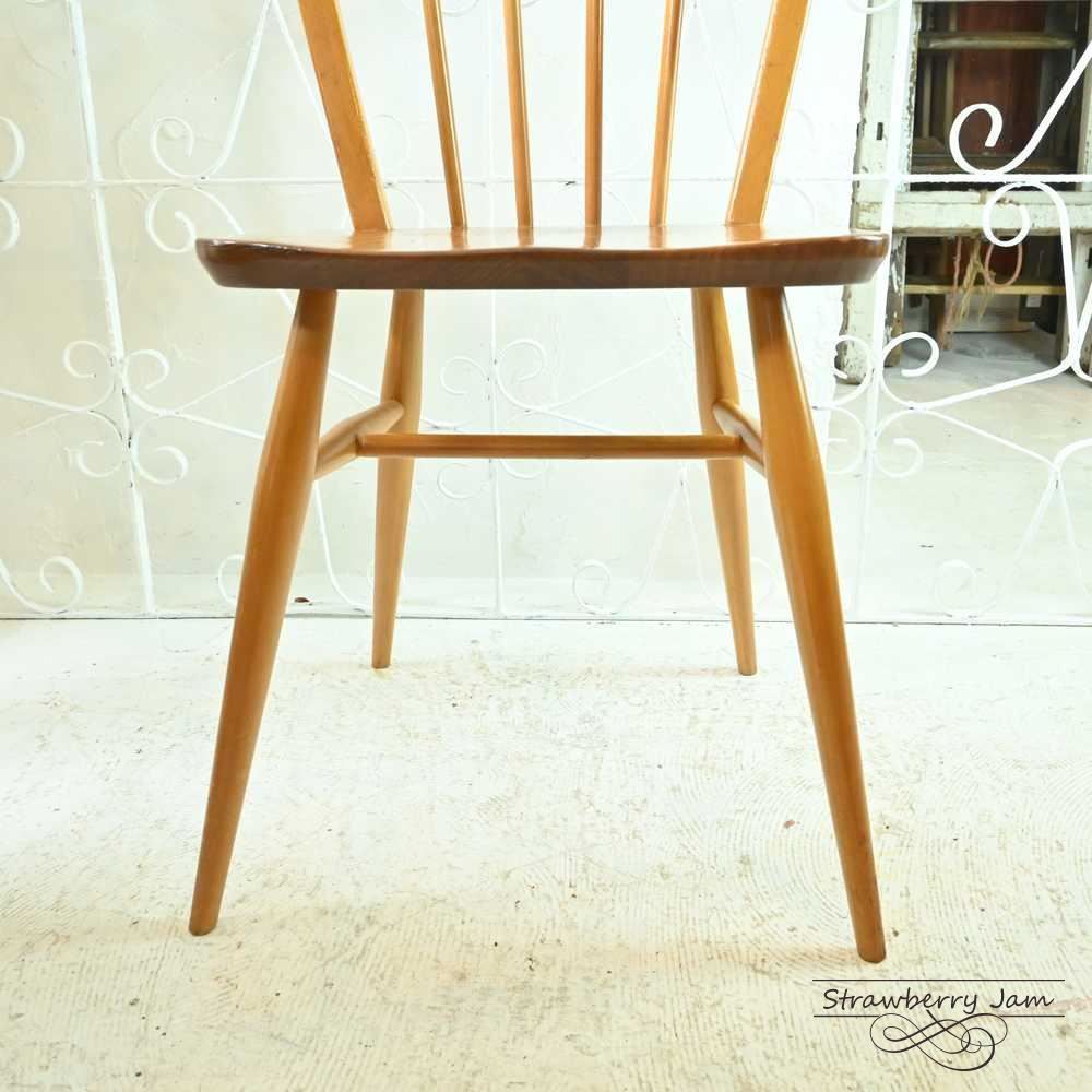 L3705-300-2 英国ヴィンテージ ERCOL フープバックチェア 4本 L3705-300-2 英国ヴィンテージ ERCOL フープバックチェア 4本