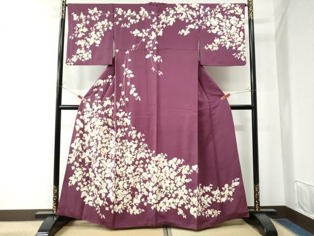 平和屋着物○訪問着 駒刺繍 枝菊文 金彩 正絹 逸品 CAAW8198yc 女