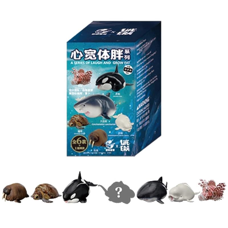 動物惑星 ガチャガチャ ブラインド ボックス シロイルカ シャチ