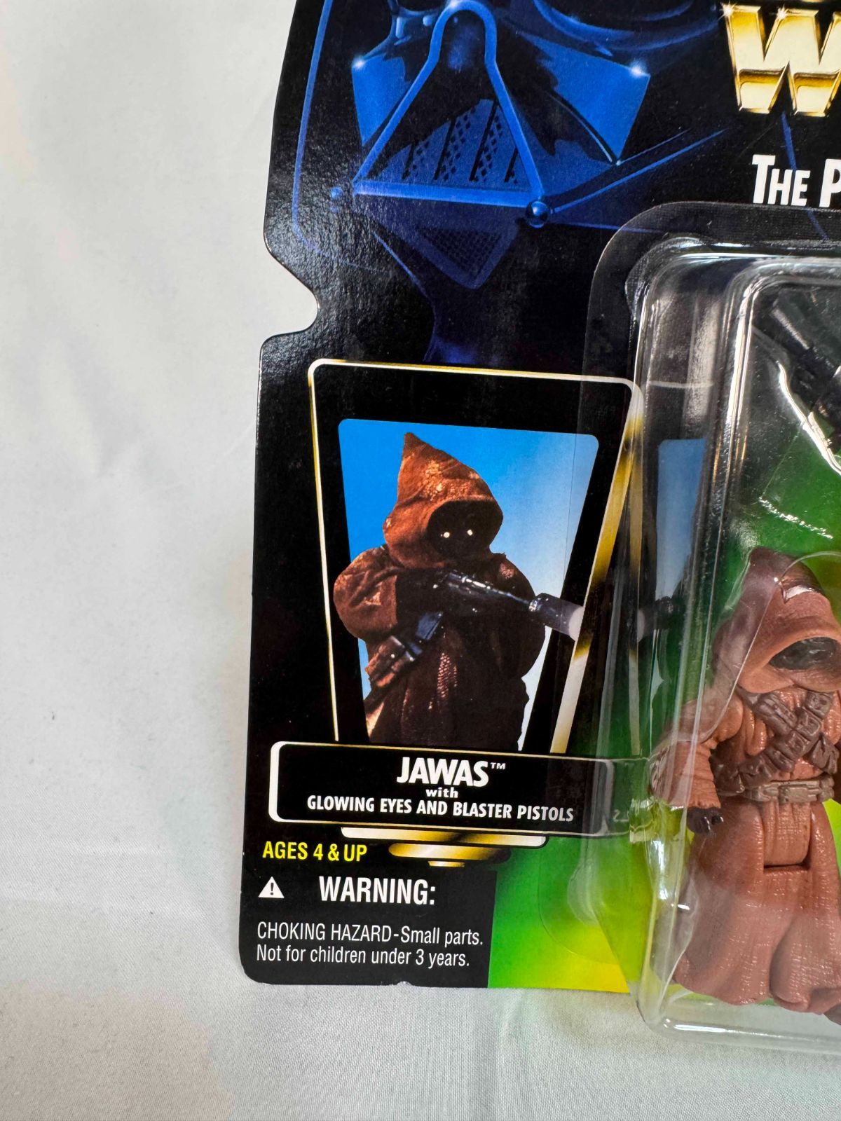 【激レア・美品】初期ジャンボアクションフィギュア｜ジャワ＜新品未開封＞ 1990年代 The Power of the Force スターウォーズ フィギュア