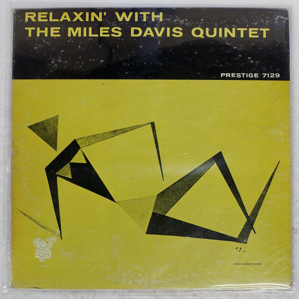 US盤 MILES DAVIS QUINTET RELAXIN PRESTIGE PR7129 LP