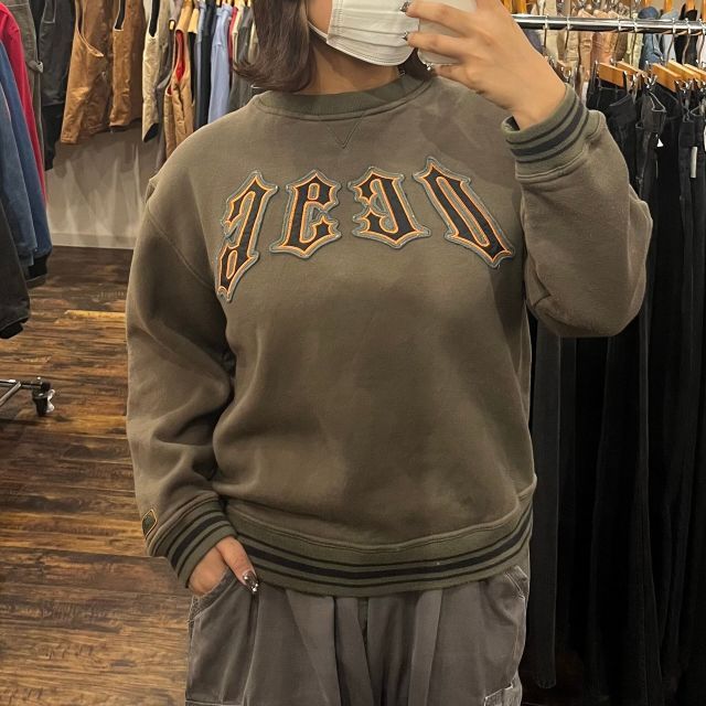 【used sweat】／ 刺繍 スウェット
