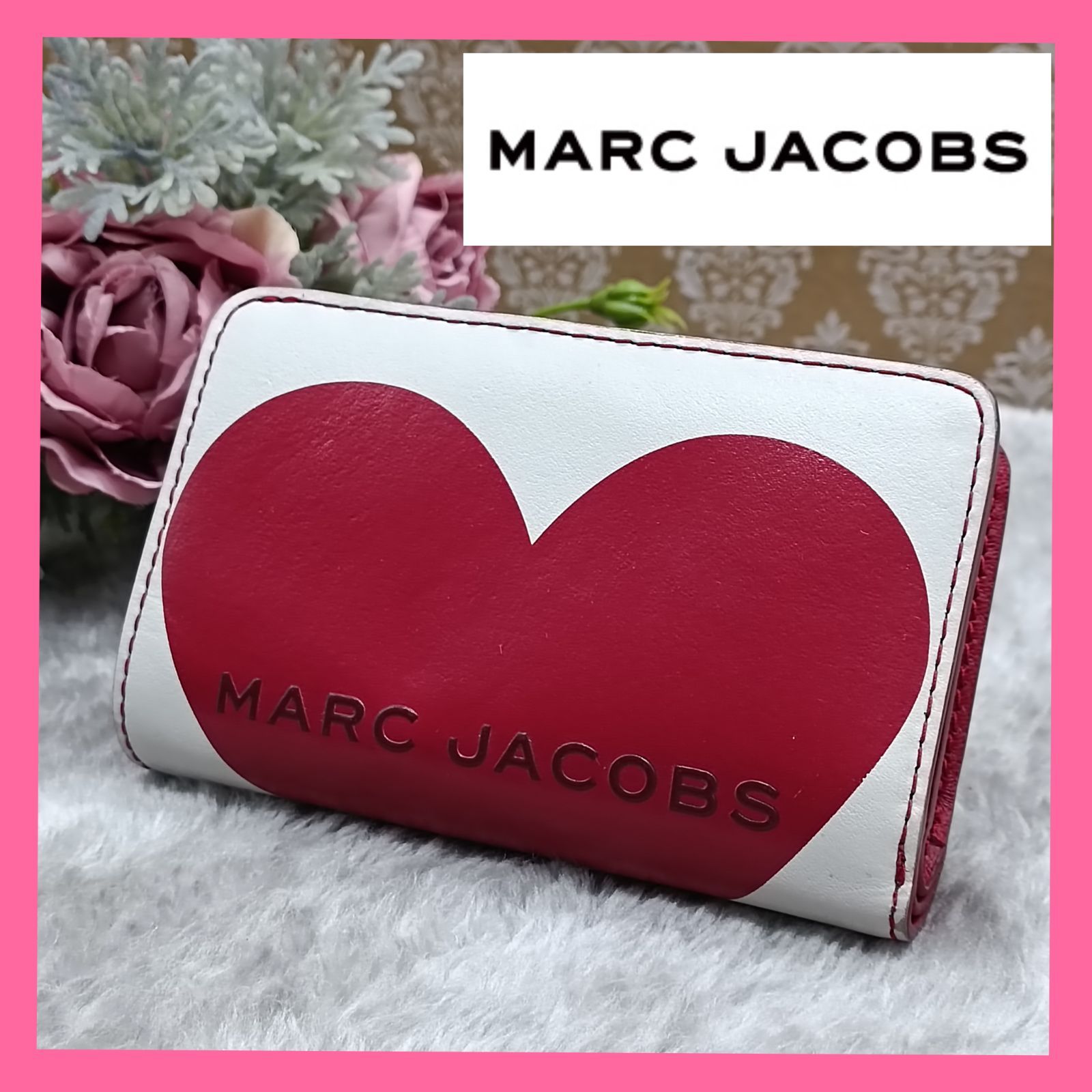 MARC JACOBS 》 マークジェイコブス 折財布 ハートウォレット