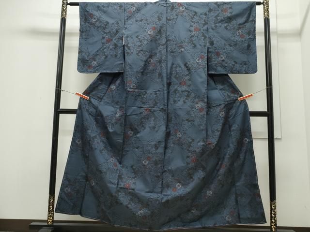 平和屋着物●本場大島紬　霞文　正絹　逸品　未使用　BAAU4623gt 平和屋着物○本場大島紬 霞文 正絹 逸品 未使用 BAAU4623gt