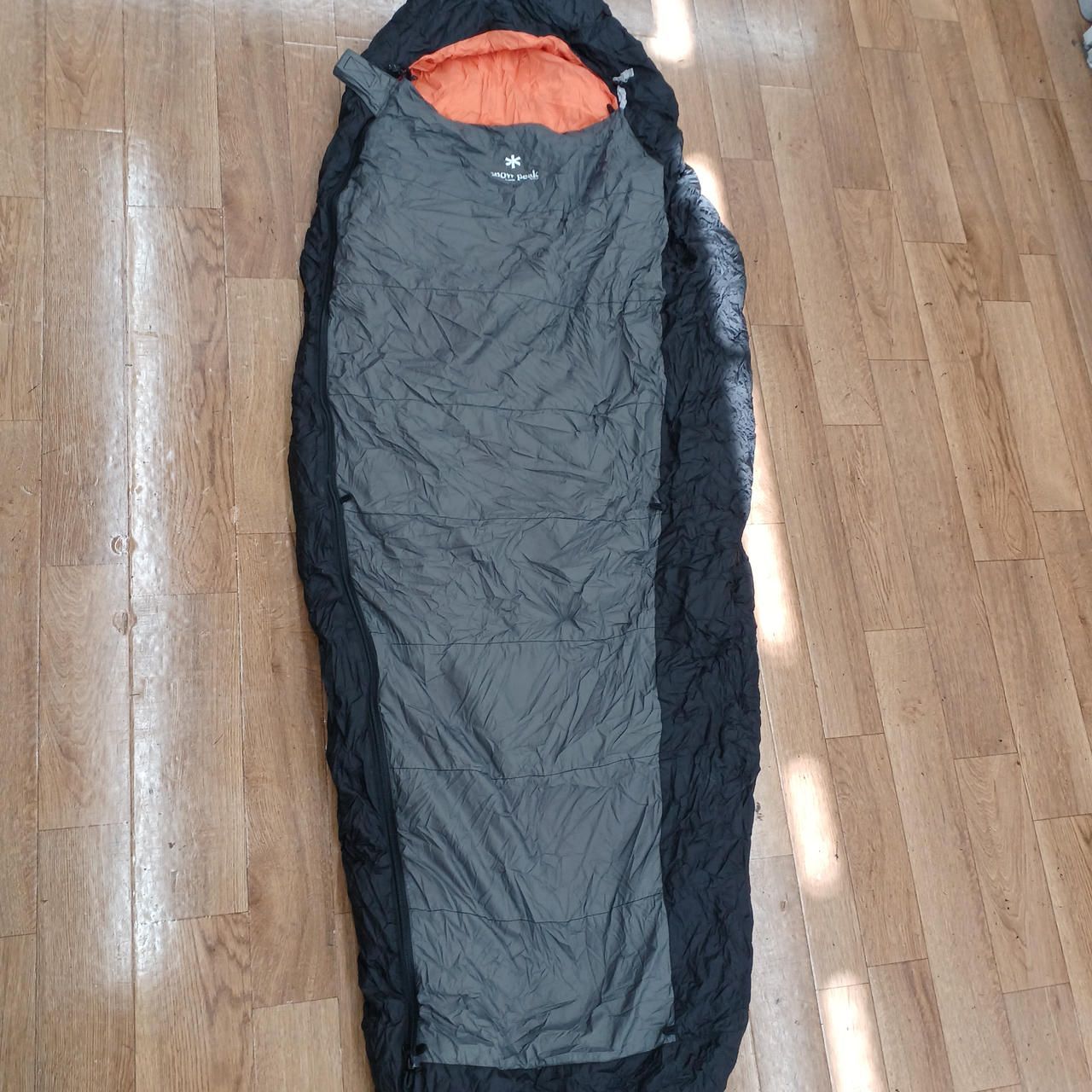 SNOW PEAK マミー型ダウンシュラフ BACOO 350 BDD-021 SNOW PEAK Mummy-Style Down Sleeping Bag BACOO 350 BDD-021