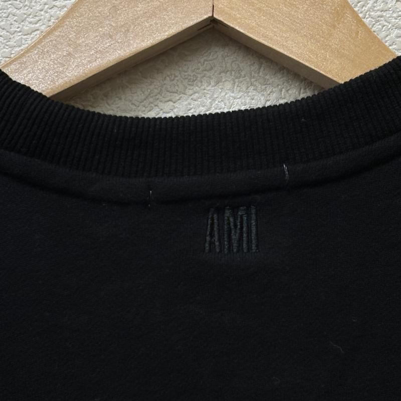 ami アミ トレーナー 長袖 E22UTS198.701 ハートロゴ 刺繍