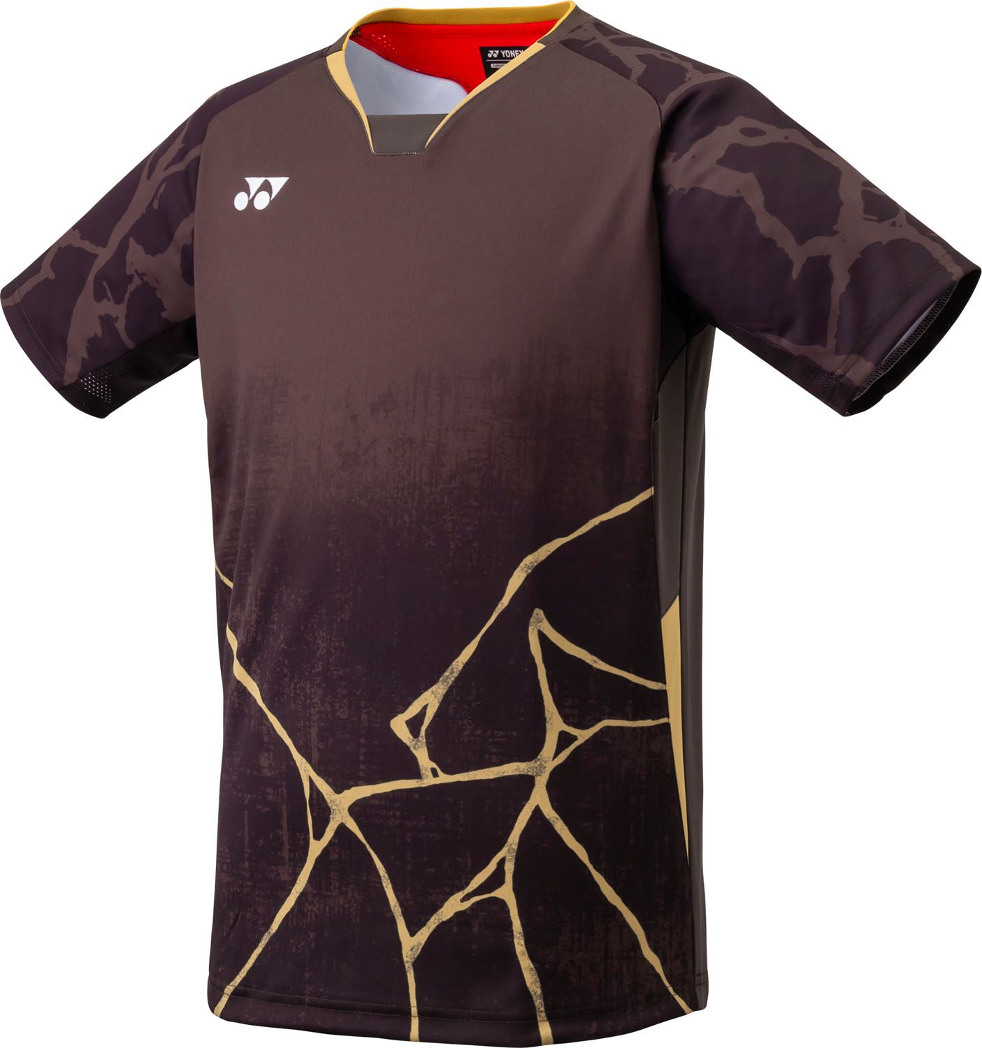 ヨネックス YONEX テニス メンズゲームシャツ フィットスタイル 10730 021 ワイン