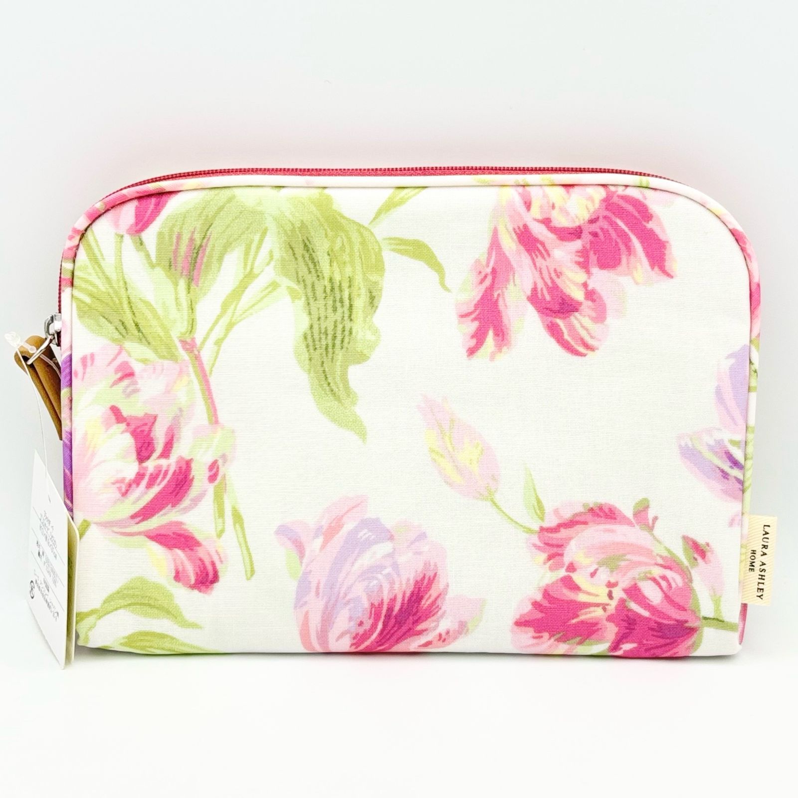 新品未使用　ローラアシュレイ　ポーチ　フラットポーチ　レア　シェニール織ミルナー 新品未使用 ローラアシュレイ ポーチ フラットポーチ レア シェニール