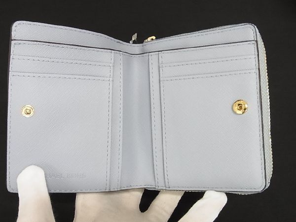 □新品□未使用□ MICHAEL KORS マイケルコース レザー 二つ折り 財布