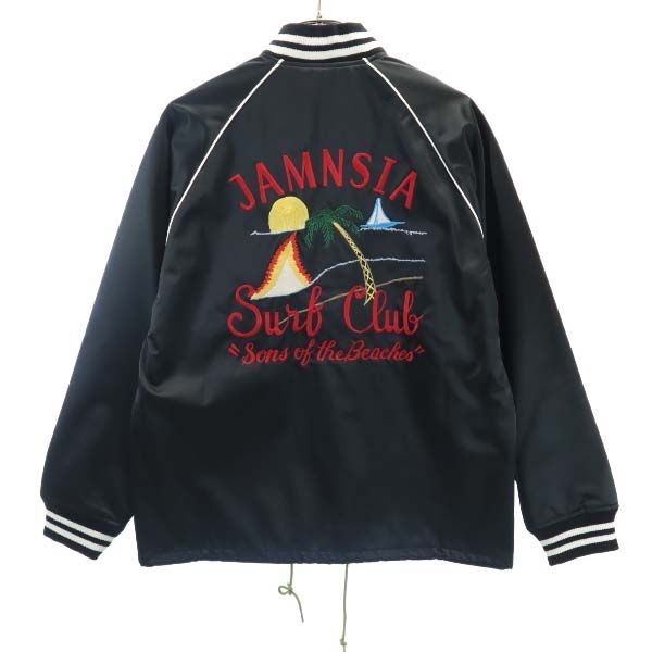 ジョンブル サテンブルゾン Johnbull スカジャン刺繍 コーチジャケット Johnbull（ジョンブル） SALEセール30%OFF サテンブルゾン スカジャン
