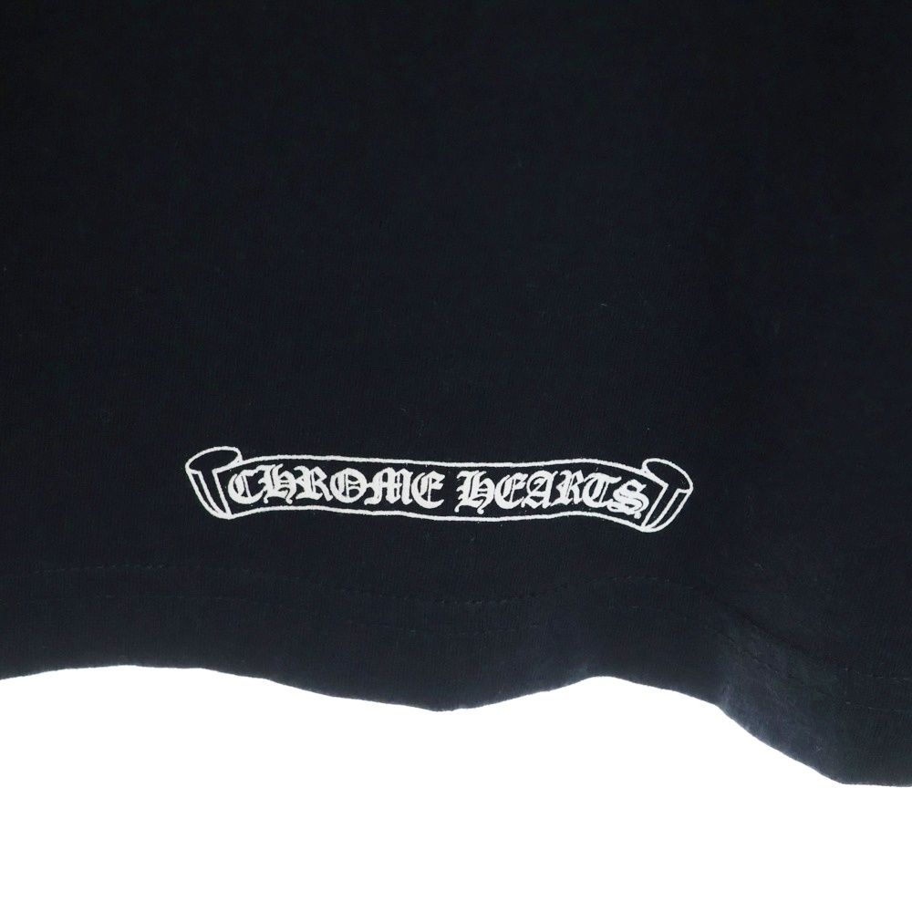 クロムハーツ カリフォルニア限定　ネオンバー ロンTシャツ ブラック CHROME HEARTS (クロムハーツ) NEON BAR LOGO L/S TEE