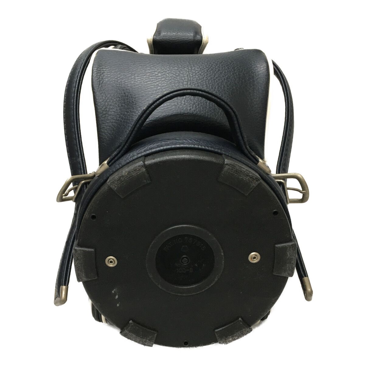 中古 パーリーゲイツ PEARLY GATES キャディバッグ ネイビー 紺