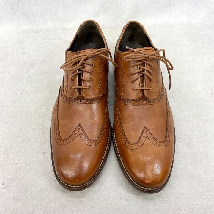 Cole Haan コールハーン ウィリアムズ ウィングチップ オックスフォード C 12210 ドレスシューズ ビジネスシューズ 革靴 9.5 ブラウン 27 cm メンズ 靴