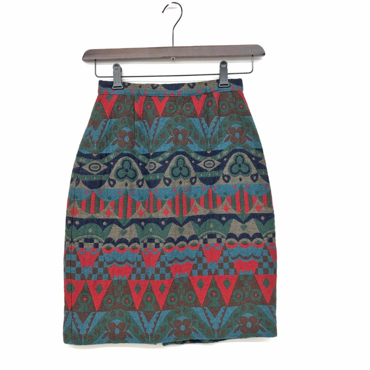 良好 MISSONI ミッソーニ ジャケット＆スカート サイズI42 マルチ