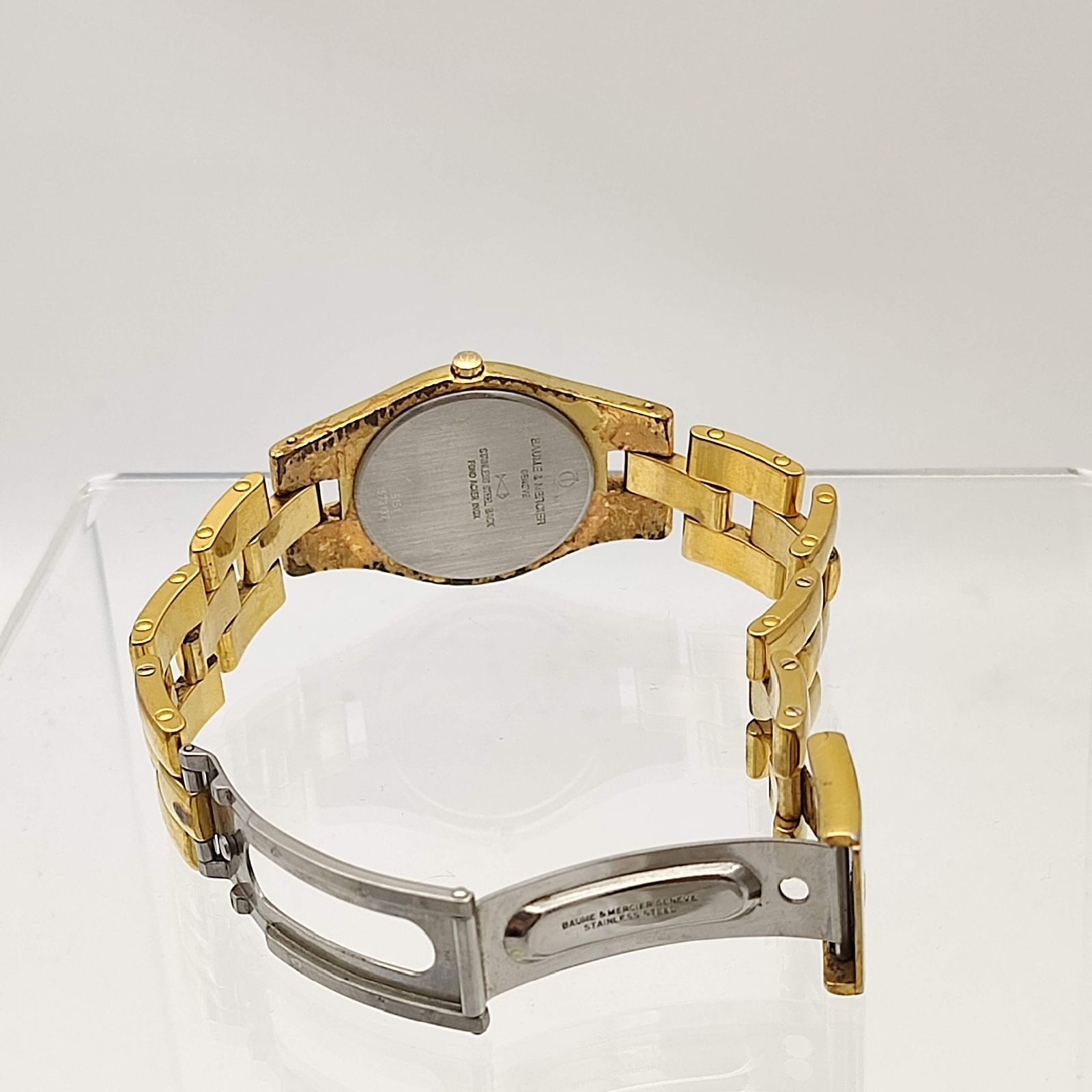 BAUME&MERCIER ボーム＆メルシエ 5151 クォーツ SS ゴールド - メルカリ