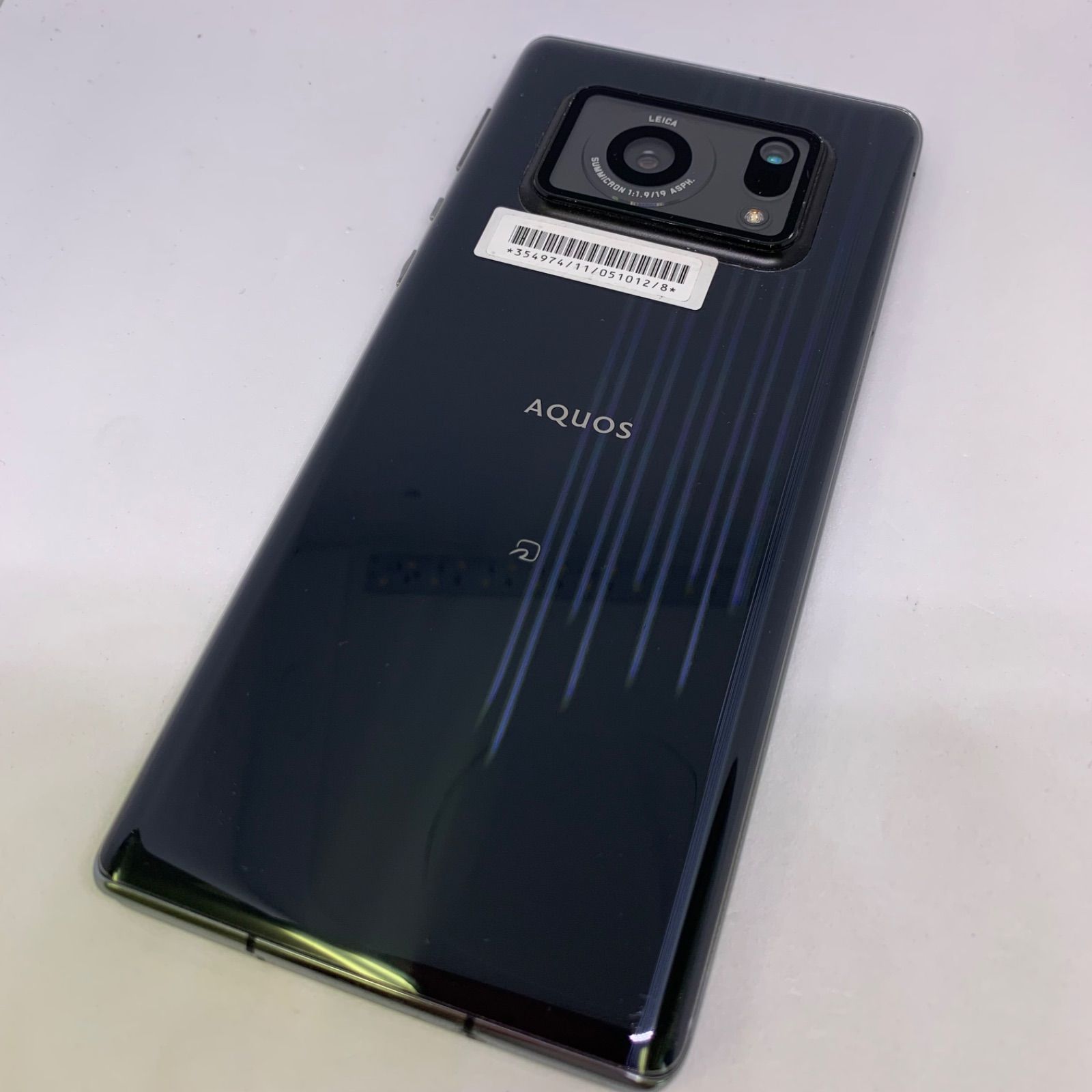 ☆【訳あり品】Softbank AQUOS R6 A101SH ブラック（ランクD・七日間 