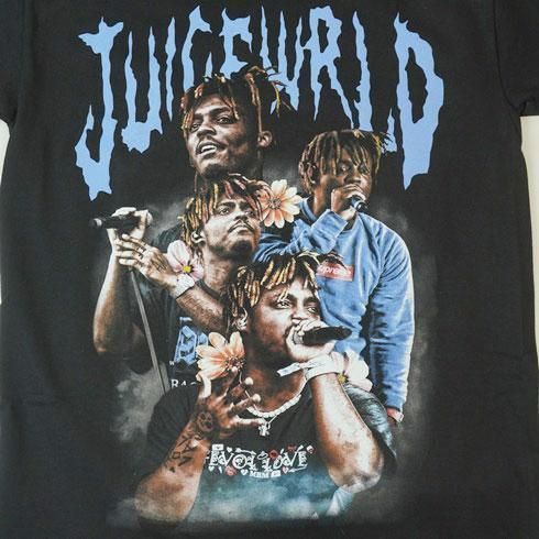 ジュースワールドラップティーTシャツjuiceworld - メルカリ