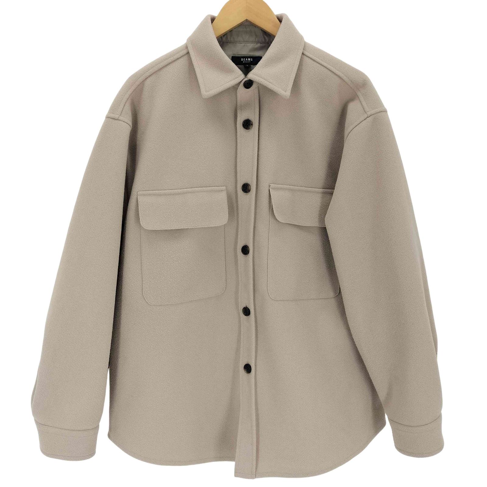 ビームスハート BEAMS HEART メルトン CPO シャツジャケット メンズ JPN：L