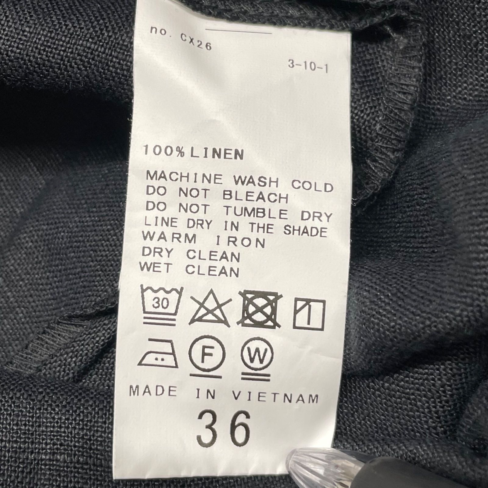 spock &span リネンバッククロスキャミソールロングワンピース spock &span 23SS リネンバッククロスキャミソールロング