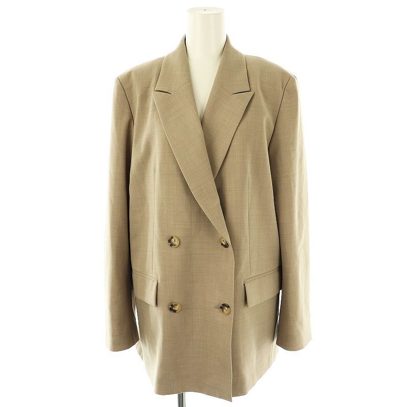 ジャーナルスタンダードレサージュ journal standard L essage 25SS PE TOROダブルジャケット テーラード ブレザー ベージュ |AT OS
