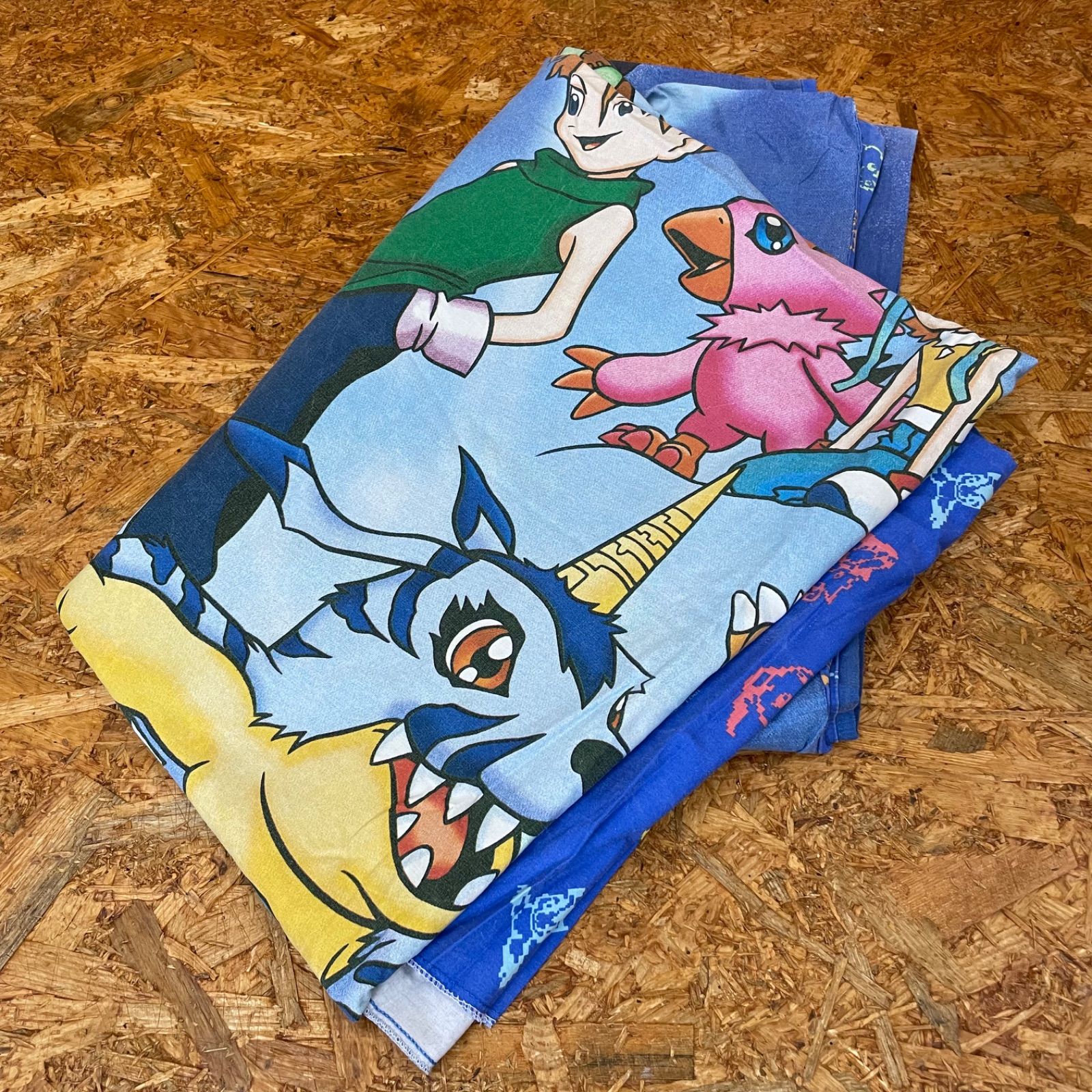 DIGIMON 袋型 布団カバー 海外 USA デジモン DIGITAL MONSTERS ベッドシーツ ファブリック 布 生地 ハンドメイド 素材 材料