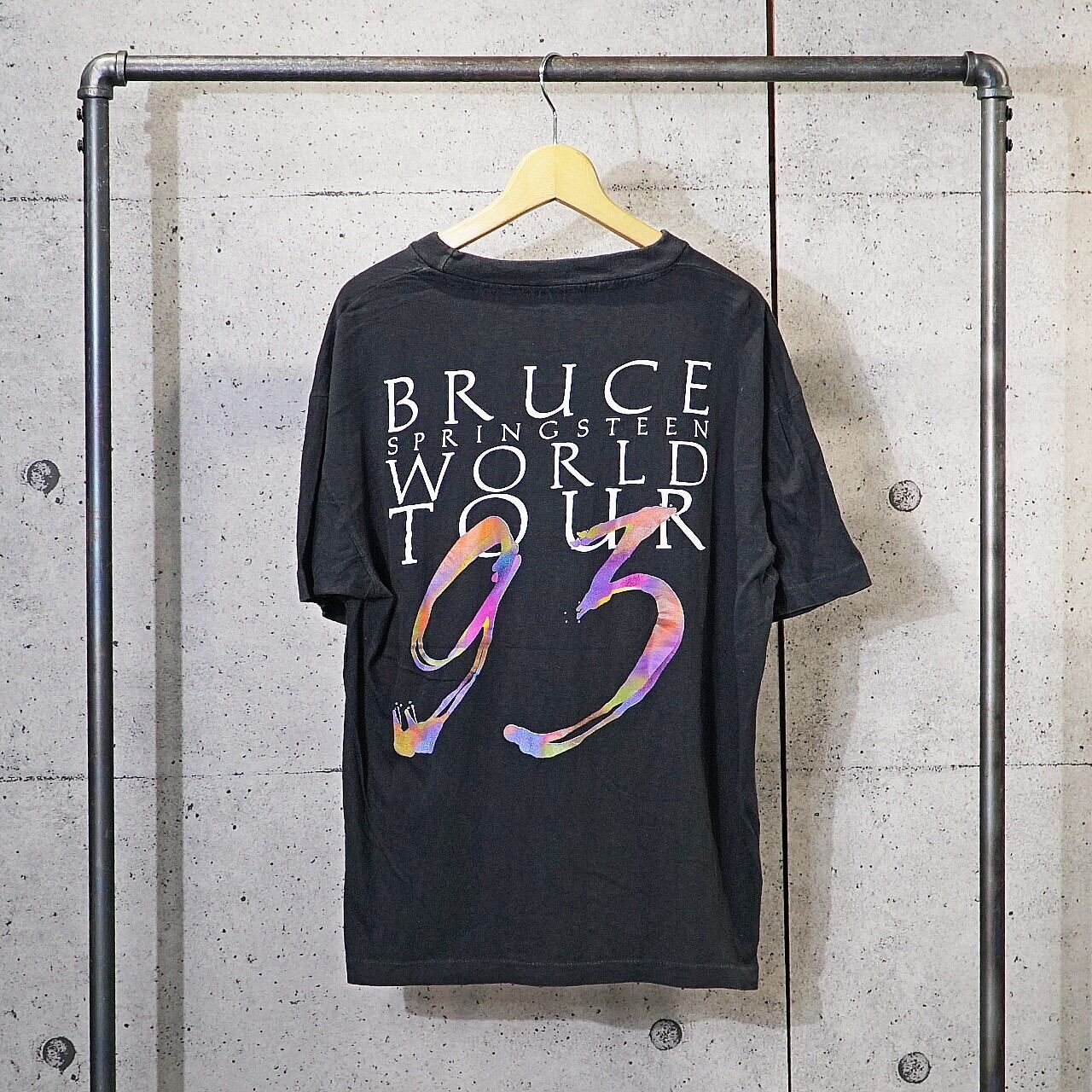 USED]BRUCE SPRINGSTEEN 1993 World Tour バンド T-Shirt - メルカリ