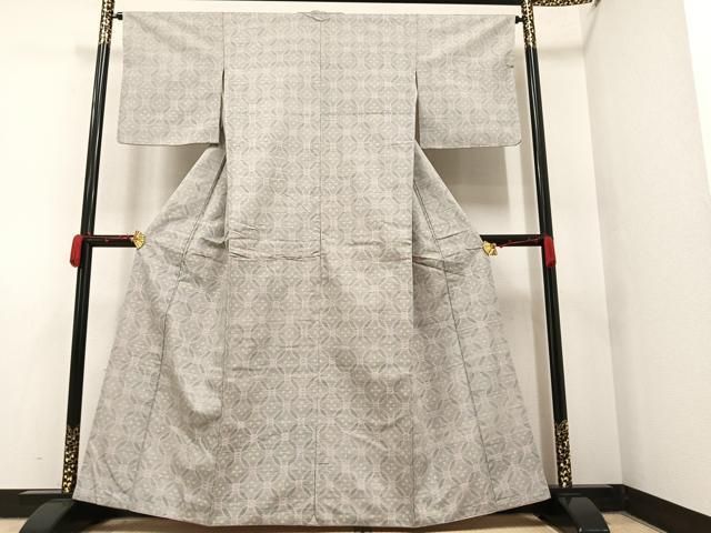 平和屋着物●小千谷紬　七宝花文　正絹　逸品　AAAW1846ph 平和屋着物○小千谷紬 七宝花文 正絹 逸品 AAAW1846ph - メルカリ
