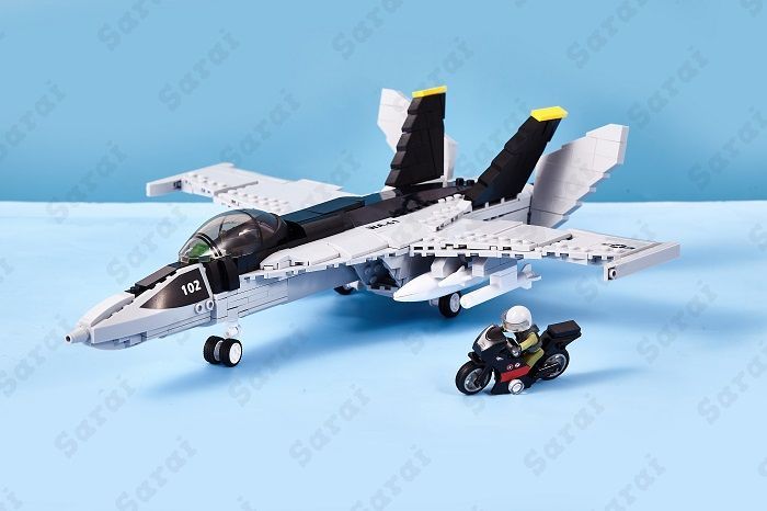 LEGO レゴ 互換 ブロック 模型 プラモデル 戦闘攻撃機 FA-18 スーパー