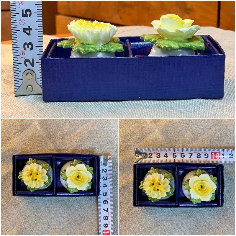 ❤ AYNSLEY エインズレイ 花器 陶器 置物 4点セット Yahoo!オークション -「陶花エインズレイ」の落札相場・落札価格