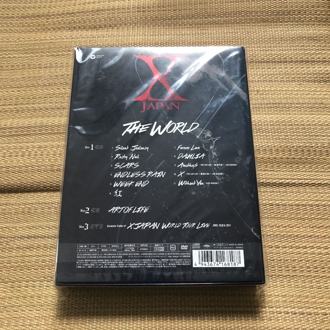 THE WORLD~X JAPAN 初の全世界ベスト (初回限定豪華BOX盤