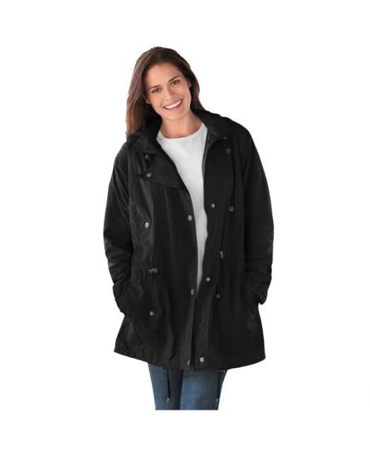 ウーマン ウィズイン レディース ジャケット・ブルゾン アウター Woman Within Women's Plus Size Stretch Denim Jacket 送料無料 ウーマン ウィズイン レディース ジャケット・ブルゾン