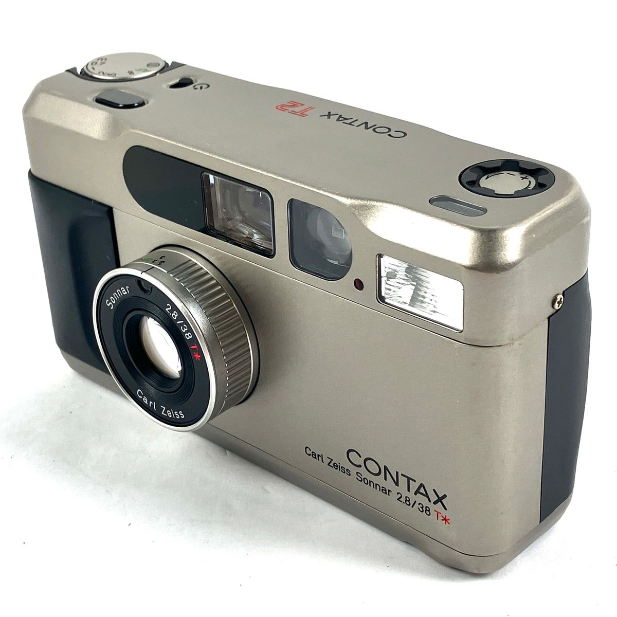 CONTAX T2 シルバー コンパクトフィルムカメラ コンタックス CONTAX T2 チタンシルバー フィルム コンパクト