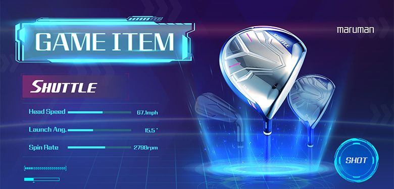 レディース マルマン シャトル ドライバー IMPACT FIT m230 カーボンシャフト