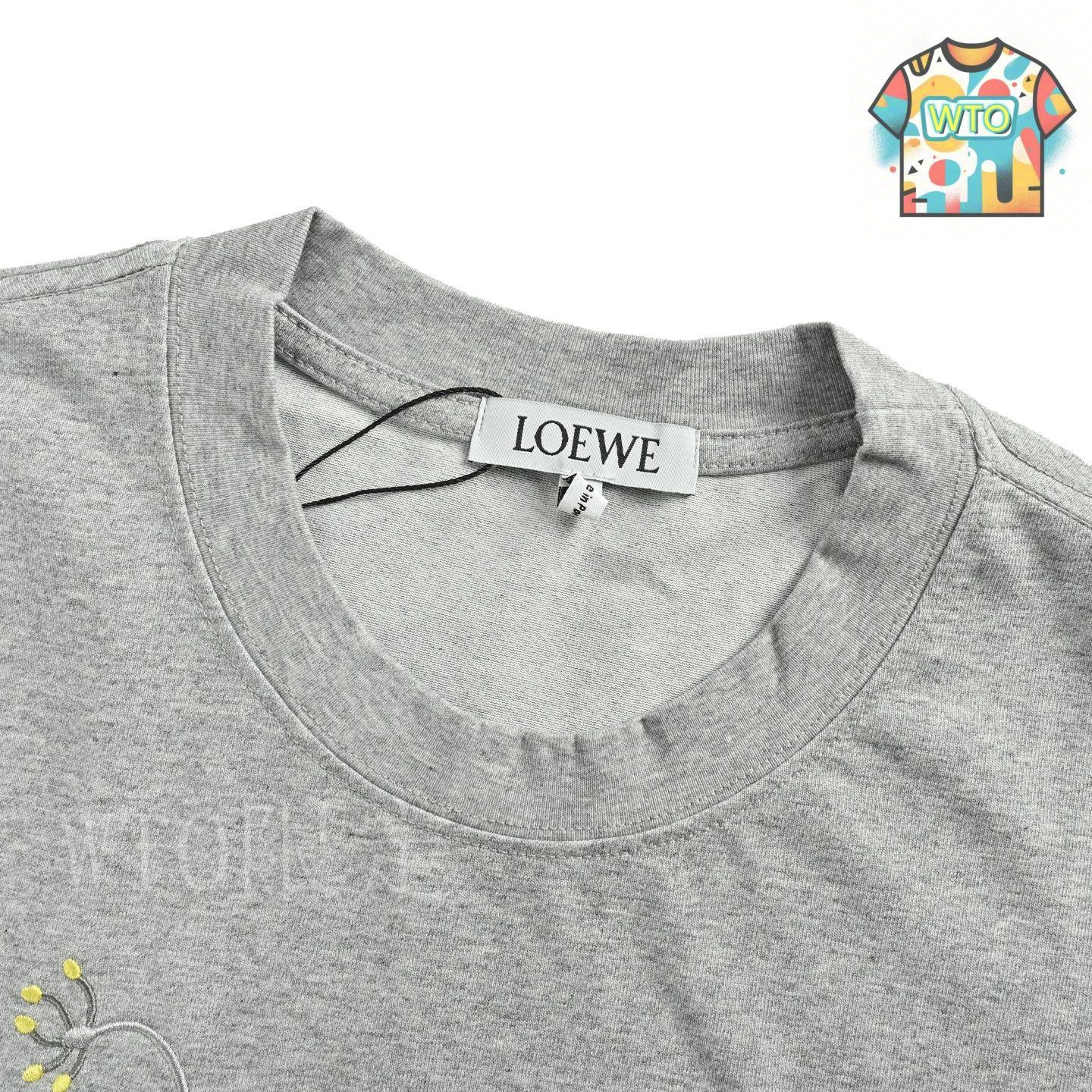 【LOEWE】21SS エアブラシプリントフーディー 白・グレー 今日特価】Loewe 25ss クジラプリント刺繍半袖-3 - メルカリ