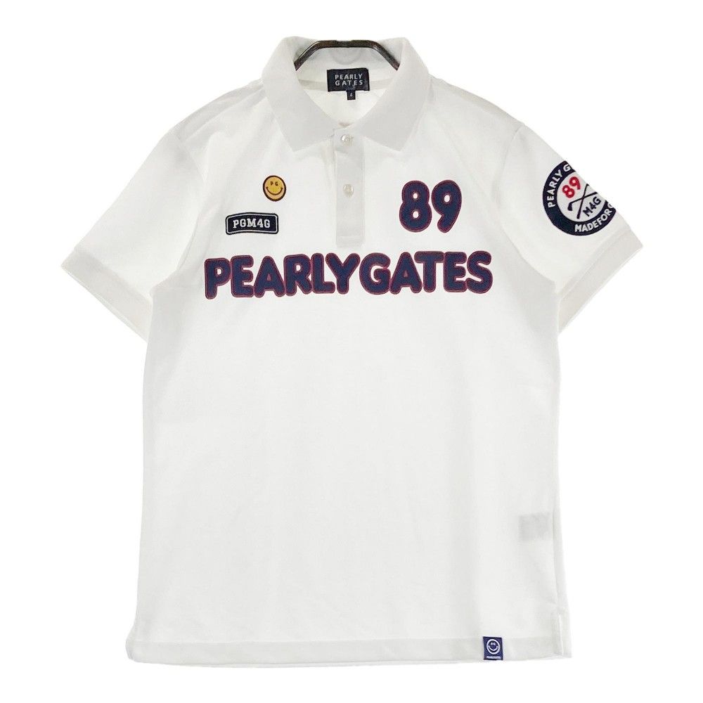 サイズ：4 PEARLY GATES パーリーゲイツ 053-726075 半袖