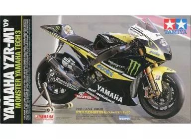 プラモデル 1|12 ヤマハ YZR-M1’09 モンスター ヤマハ テック3 オートバイシリーズ No.119 ディスプレイモデル 14119