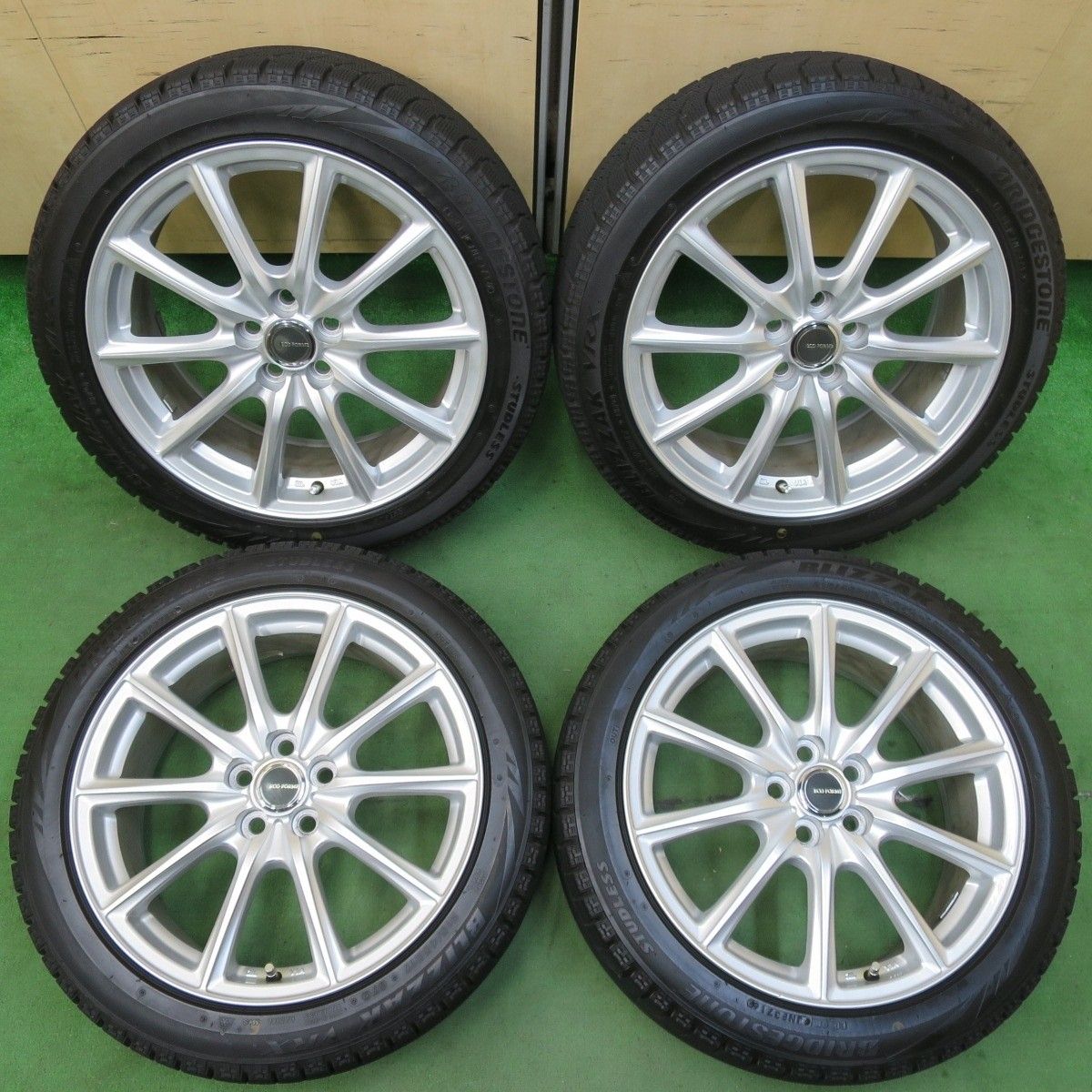 ブリジストン スタッドレス バリ溝☆ブリザック REVO GZ 225/45R17 