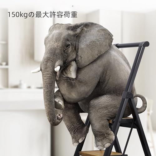 おしゃれ ブラック＆ウッドグレインデザイン