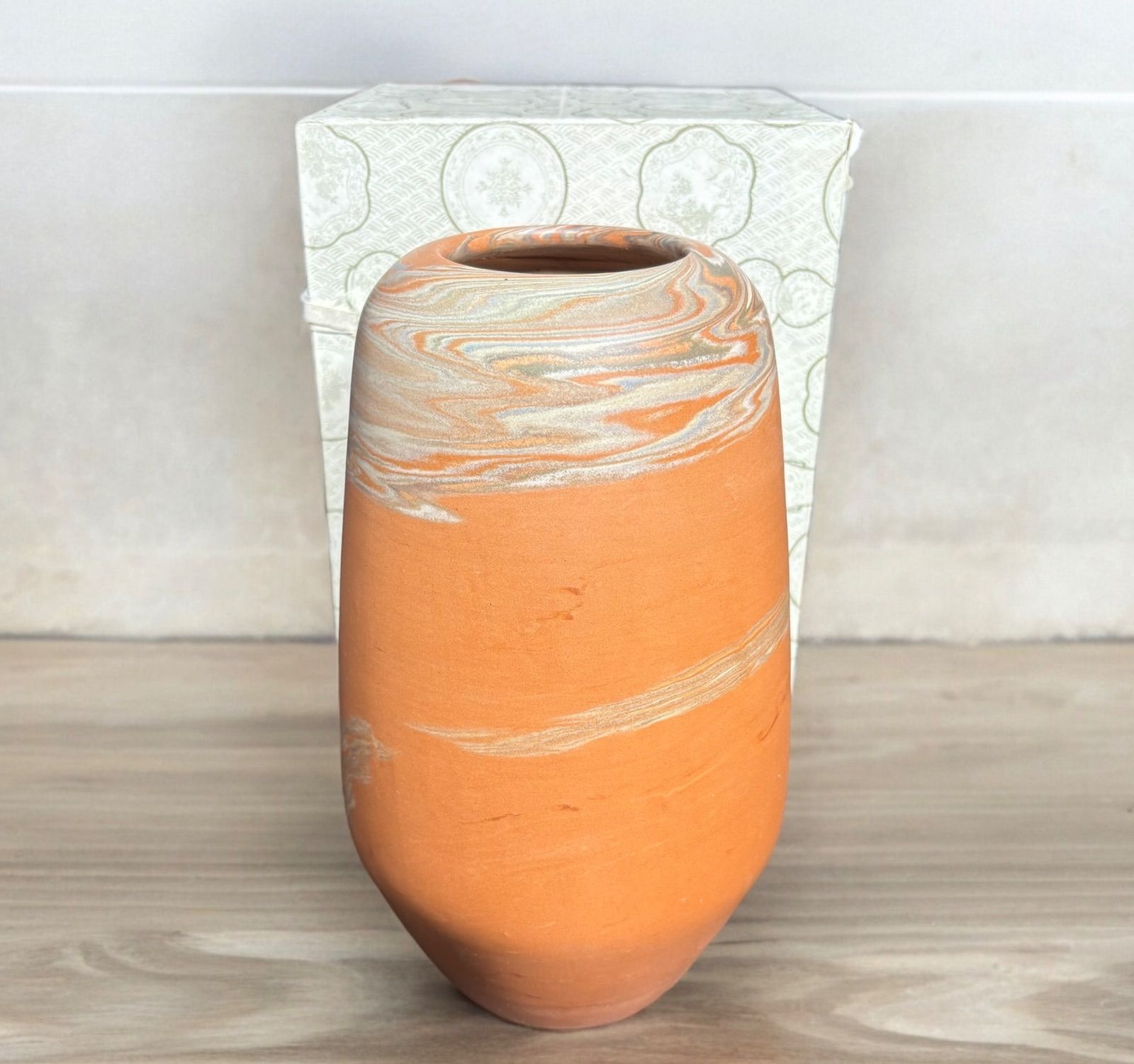 ビンテージ！骨董　高級　花瓶　花器　マーブル　ガラス ビンテージ骨董 高級 花瓶 花器 マーブル ガラス ビンテージ！骨董