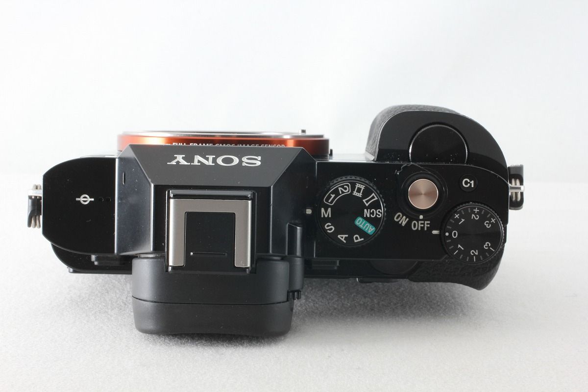  ソニー Sony α 7 ILCE ボディ ブラック 僅か2908ショット ストラップ付 48639 ミラーレス一眼 デジタルカメラ