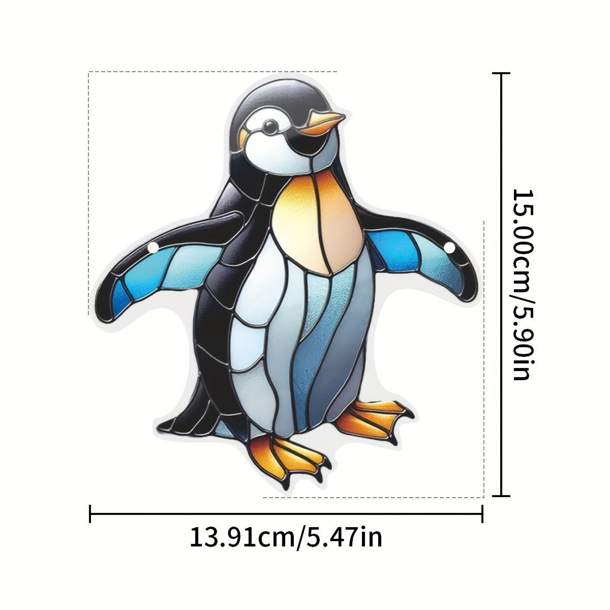 手作りのペンギンオブジェセット：可愛らしさを楽しむインテリアアート 753nagomi_kan646
