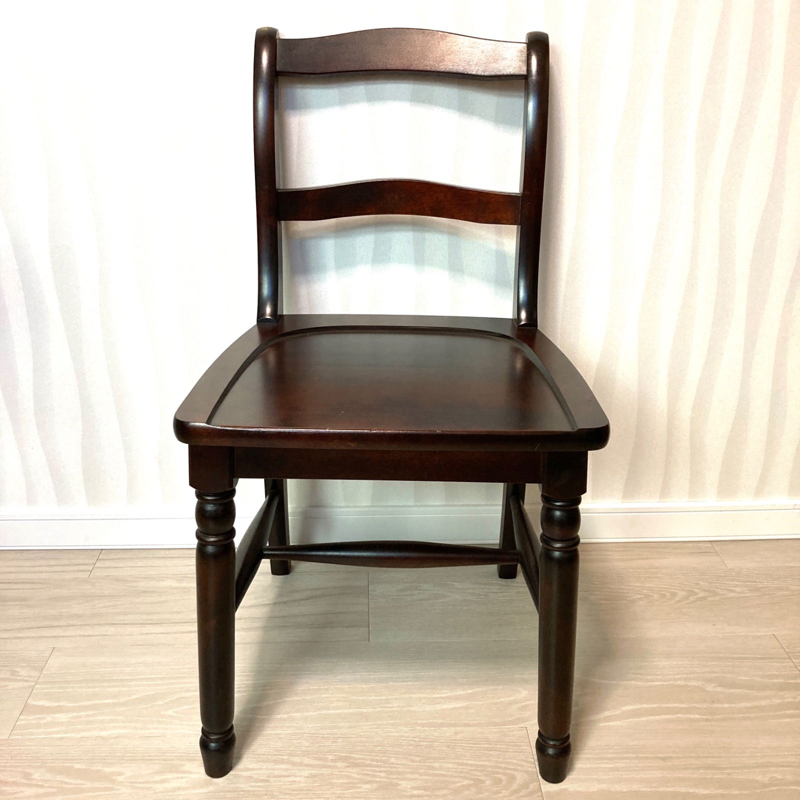 HOKUMIN 北海道民芸家具 樺材無垢 ダイニングチェア 2脚 クラシック HOKUMIN 北海道民芸家具 樺材無垢 ダイニングチェア 2脚