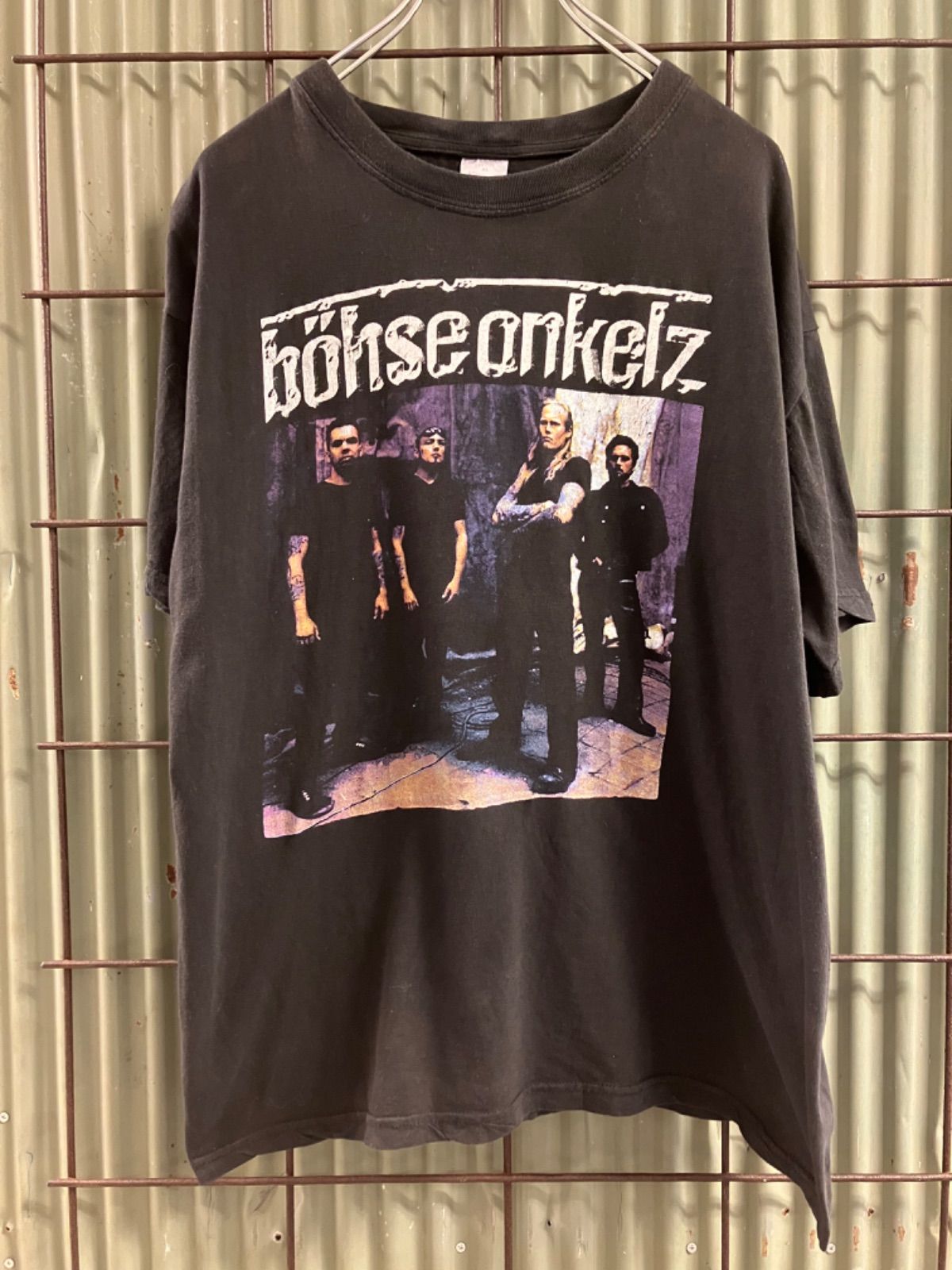 ドイツの伝説的ロックバンドBöhse Onkelzの超希少ヴィンテージTシャツ ドイツの伝説的ロックバンドBöhse Onkelzの超希少ヴィンテージT