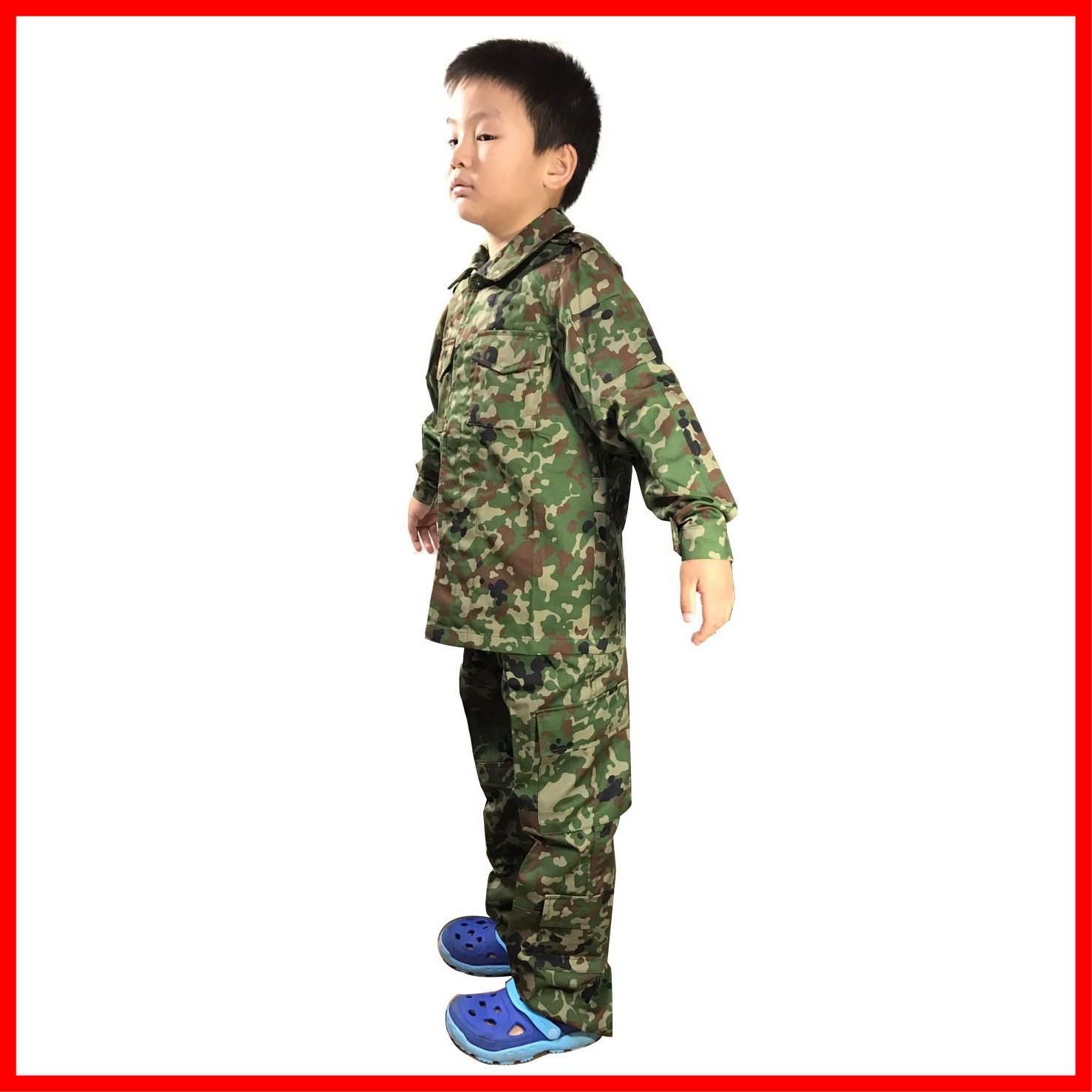 Broptical 自衛隊迷彩Ⅲ型 JF.キッズ用陸自迷彩服上下セット