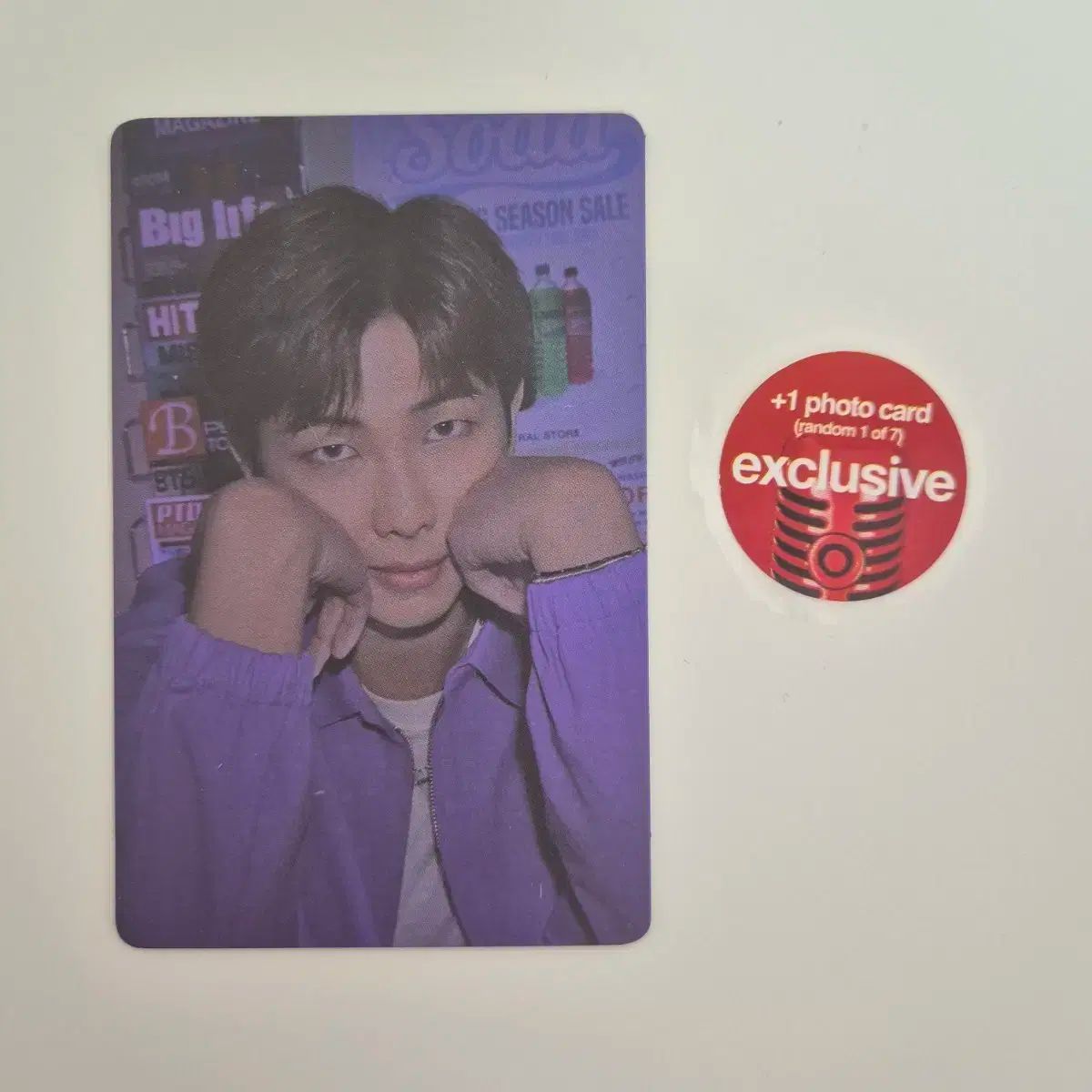 BTS PTD target 特典 トレカ RM ナムジュン BTS Target US アメリカ トレカ RM - メルカリ